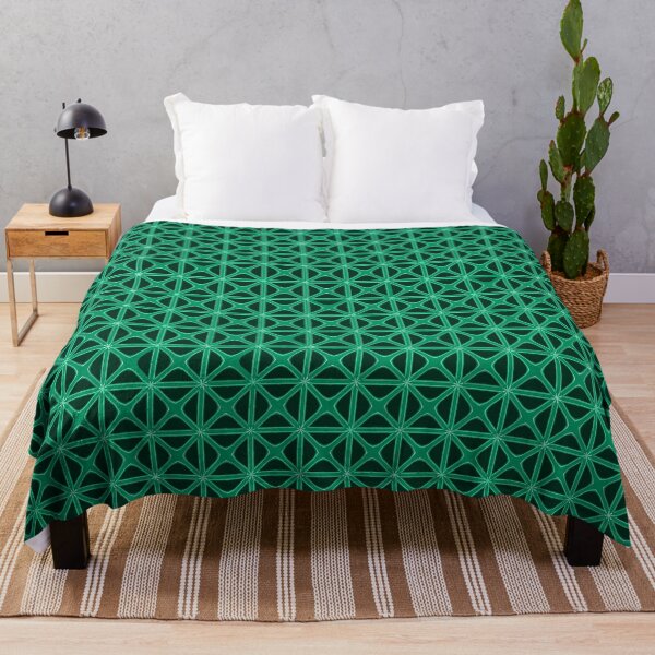 Item preview, Mashrabiya-Style Geometric Pattern Turquoise designed and sold by taiche.