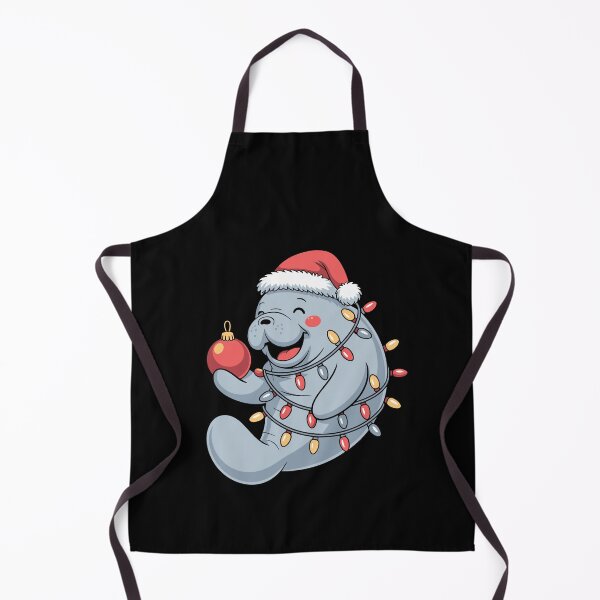 Item preview, Manatee with Christmas Lights designed and sold by jkrphoto.