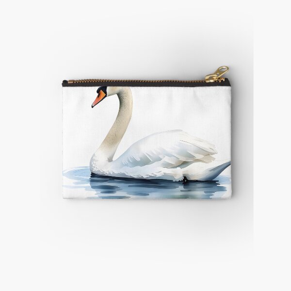 Item preview, Elegant Swan Watercolor Painting designed and sold by RawNaturePrints.
