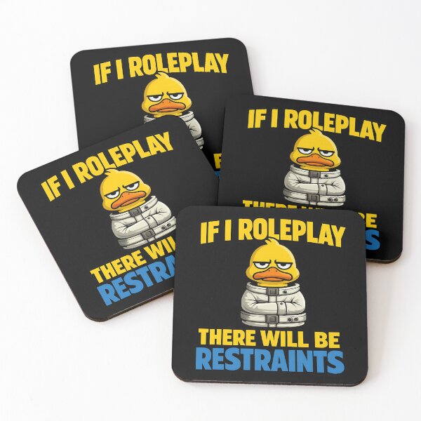 Item preview, If I Roleplay There Will Be Restraints Funny Duck RPG Shirt designed and sold by TeeTimeTreasure.