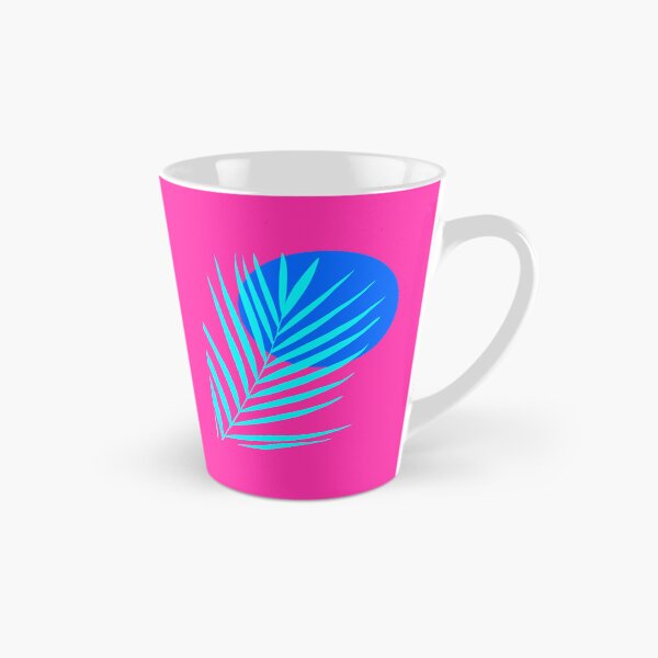 Item preview, Neon Palm Leaf Blue Moon Tropical Art designed and sold by GemsAnatomy.