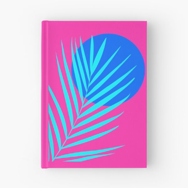 Item preview, Neon Palm Leaf Blue Moon Tropical Art designed and sold by GemsAnatomy.