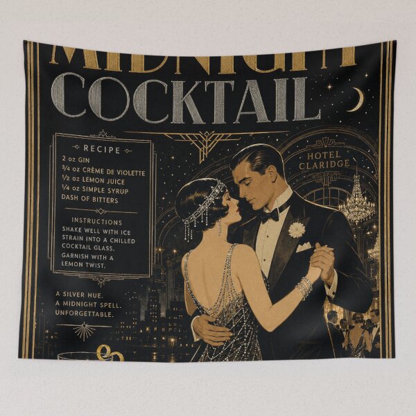 Item preview, Midnight cocktail at the Claridge Hotel designed and sold by anelishstormey.