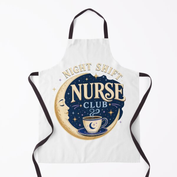 Item preview, Night Shift Nurse Club Healthcare Worker Gift designed and sold by Peak Pop Studio..