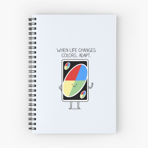 Item preview, Wild card - When life changes color, adapt designed and sold by Milkyprint.