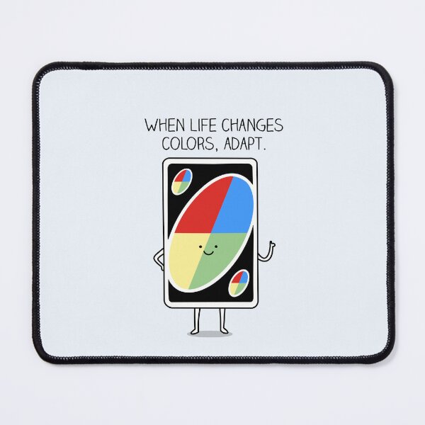 Item preview, Wild card - When life changes color, adapt designed and sold by Milkyprint.