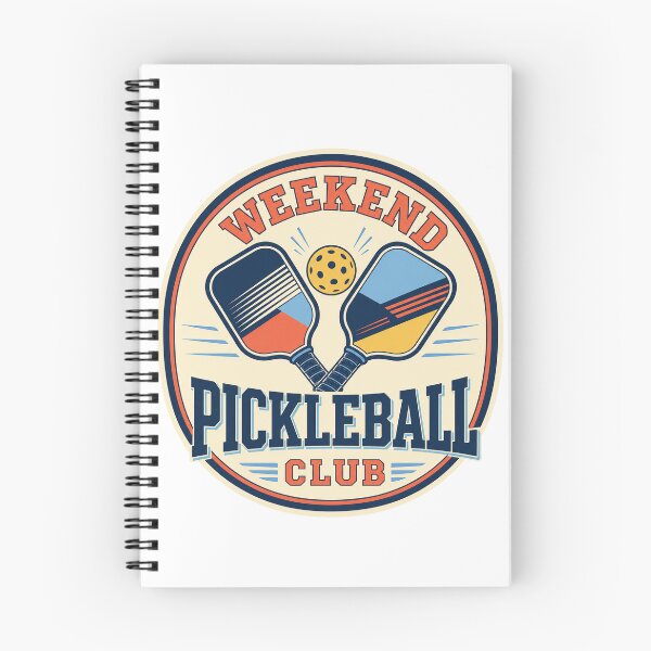 Item preview, Weekend Pickleball Club Retro Player Gift designed and sold by Peak Pop Designs | Funny Gifts, Cozy Art & Cute Animals .