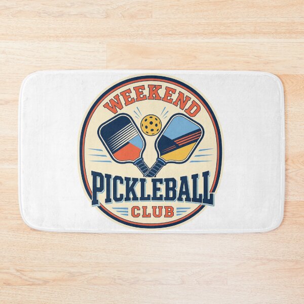 Item preview, Weekend Pickleball Club Retro Player Gift designed and sold by Peak Pop Designs | Funny Gifts, Cozy Art & Cute Animals .