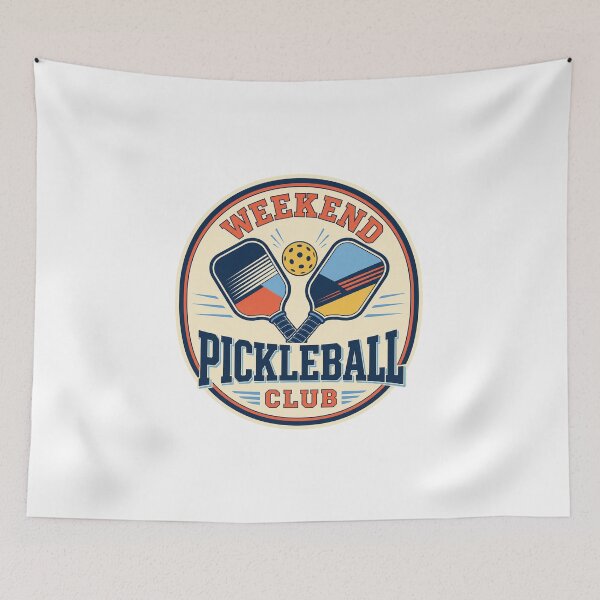 Item preview, Weekend Pickleball Club Retro Player Gift designed and sold by Peak Pop Studio..