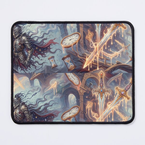 Item preview, Time Warrior Fantasy RPG Pixel Art Seamless Pattern designed and sold by ART ATTACK ZONE.
