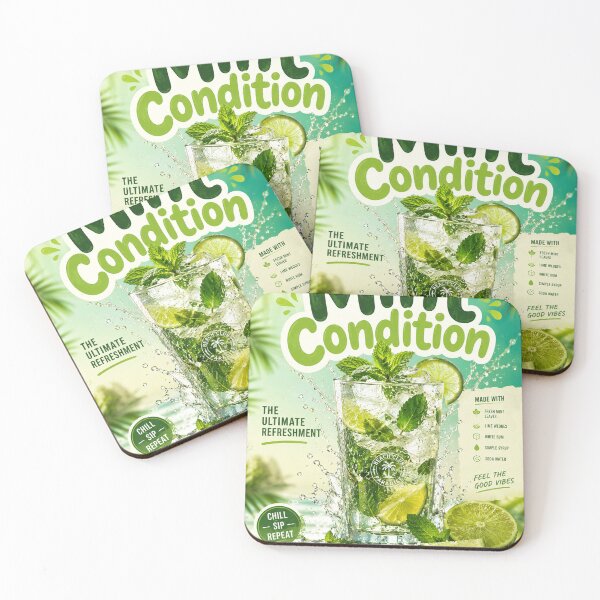 Item preview, Mint condition mojito refreshment poster designed and sold by anelishstormey.