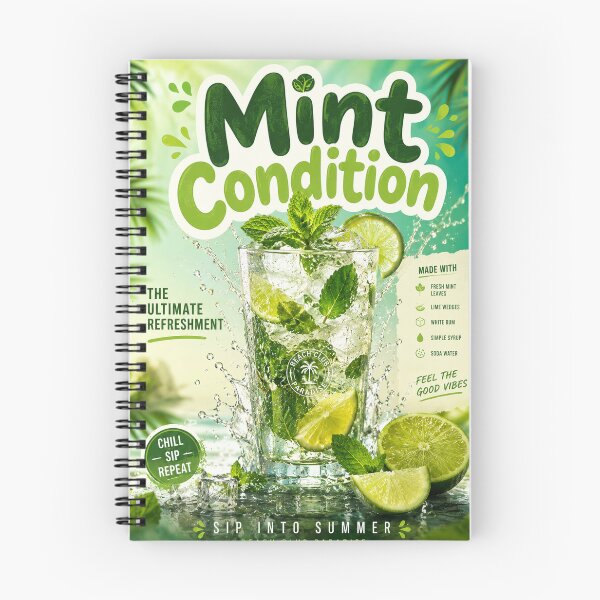 Item preview, Mint condition mojito refreshment poster designed and sold by anelishstormey.