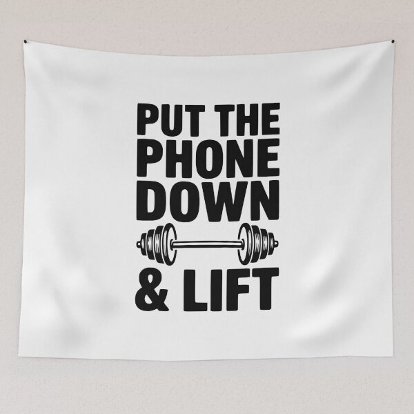 Item preview, Put The Phone Down & Lift designed and sold by Frank Ring.
