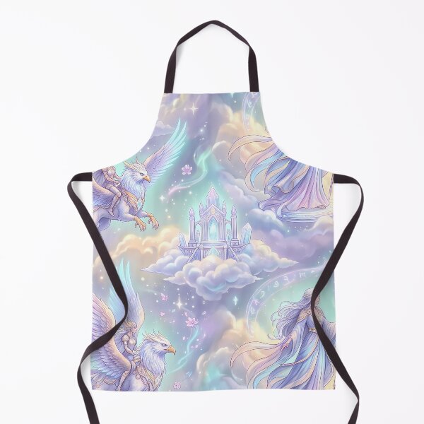Item preview, Queen Sky Fantasy RPG Pixel Art Seamless Pattern designed and sold by ART ATTACK ZONE.