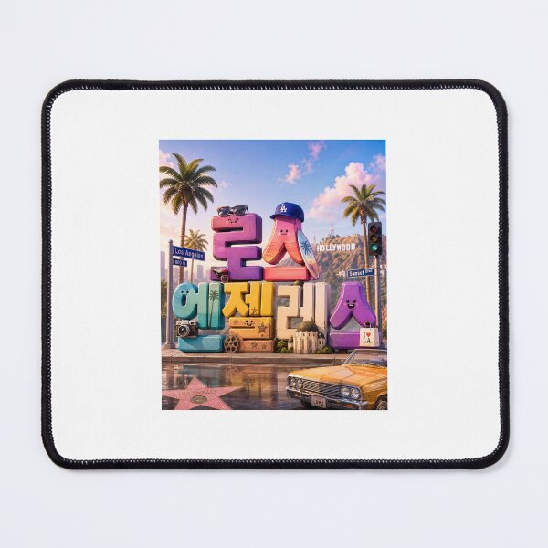 Item preview, Aesthetic Hangeul Calligraphy - Los Angeles designed and sold by soulofseoul.