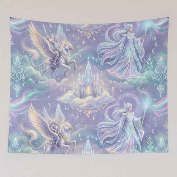 Item preview, Magic Animal Fantasy RPG Pixel Art Seamless Pattern designed and sold by ART ATTACK ZONE.