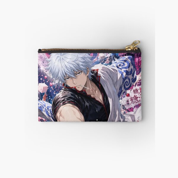 Item preview, Silver-Haired Samurai Anime Warrior | Strawberry Milk Katana Aesthetic Poster Art designed and sold by Dyan4.