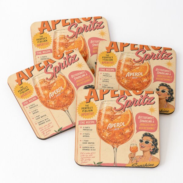 Item preview, Aperol Spritz retro advertisement designed and sold by anelishstormey.