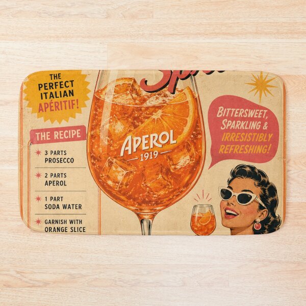 Item preview, Aperol Spritz retro advertisement designed and sold by anelishstormey.