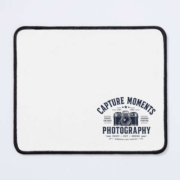 Item preview, Vintage Photography Badge Logo with Retro Camera Typography designed and sold by Nicha Studio.