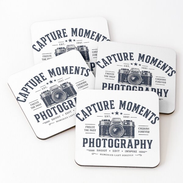 Item preview, Vintage Photography Badge Logo with Retro Camera Typography designed and sold by Nicha Studio.