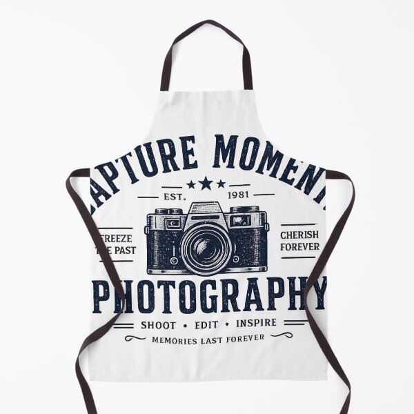 Item preview, Vintage Photography Badge Logo with Retro Camera Typography designed and sold by Nicha Studio.