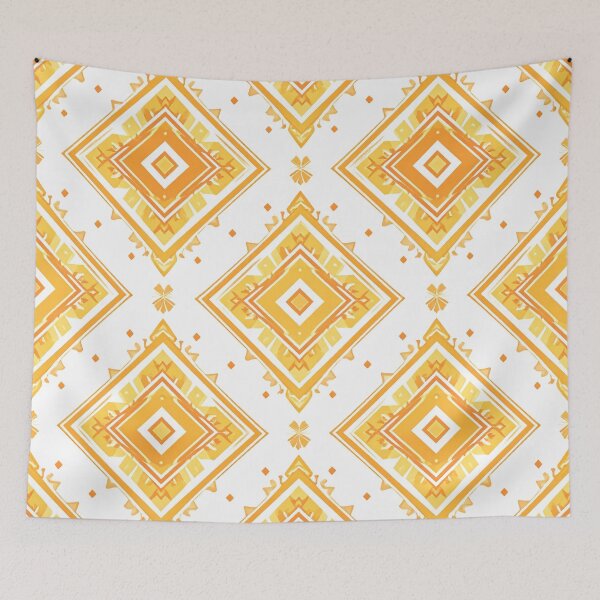 Item preview, Boho Style Yellow and Orange designed and sold by RosacStudio.