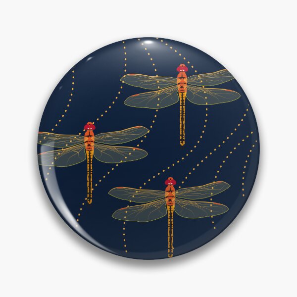 Item preview, orange dragonfly on the move designed and sold by kobyakov.