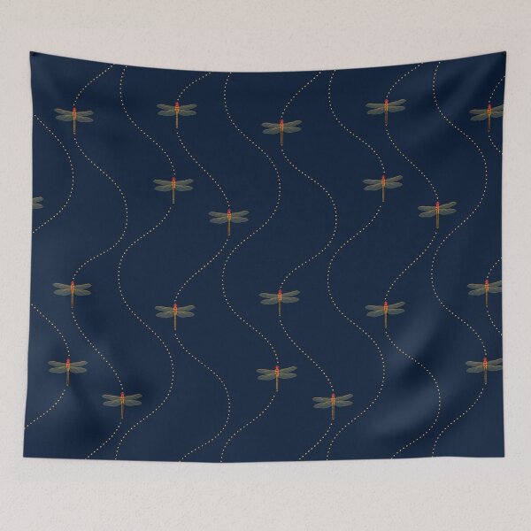 Item preview, orange dragonfly on the move designed and sold by kobyakov.