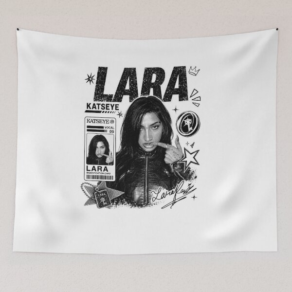 Item preview, Lara Katseye Shirt, Black White Graphic Tee, Y2K Kpop Girl Group T-Shirt, Eyekon Fan Gift Top, Comfort Colors Shirt designed and sold by BerryHand.