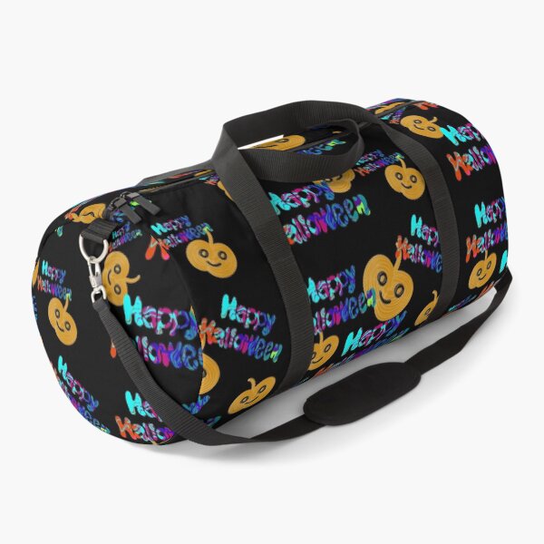 Item preview, Groovy Happy Halloween Cute Smiling  Pumpkin Pattern  designed and sold by RuwaDesignArt.