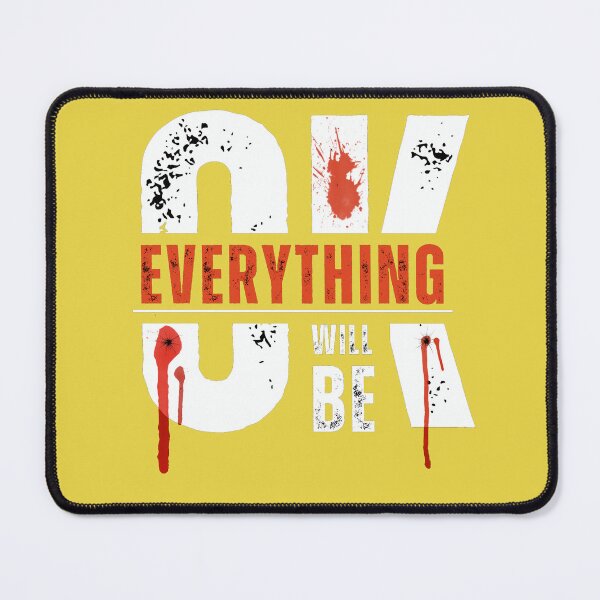 Item preview, Everything Will Be OK Vintage Grunge Motivational Typography designed and sold by S.k.Singh.