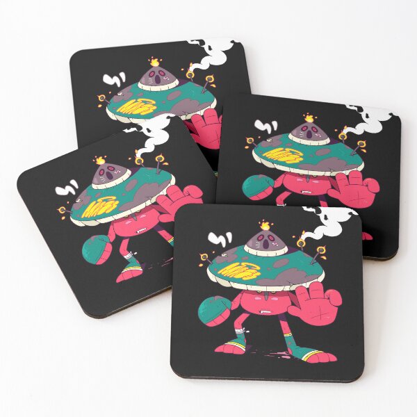 Item preview, Vibrant Mushroom Monster designed and sold by karodesign5.