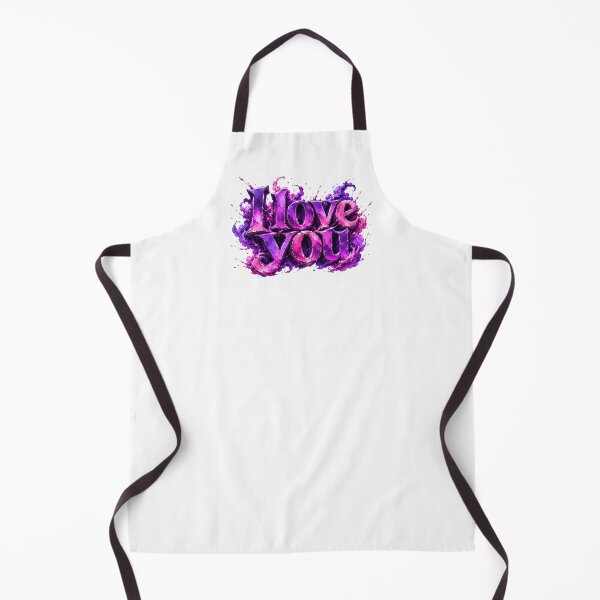 Item preview, Violet Heartburst: I Love You in Crystal Flame designed and sold by BlissBlvdShop.