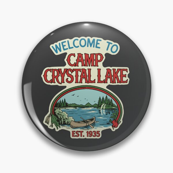 Item preview, Vintage Camp Crystal Lake 1980 – Retro Summer Camp designed and sold by Heaven of Horror.