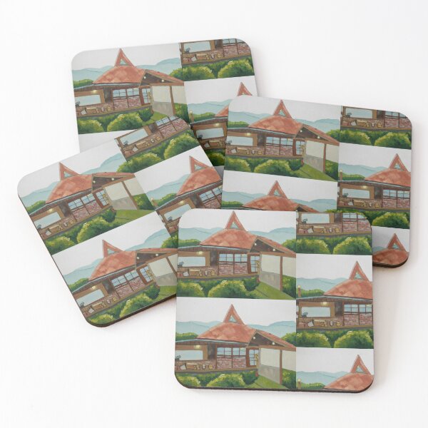 Item preview, Cozy Cottage Acrylic Painting on Canvas designed and sold by KaleChub.