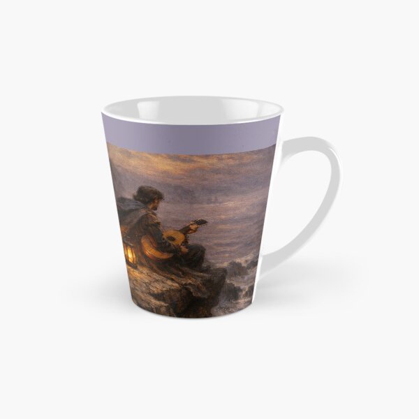 Item preview, Dark Academia Gothic | Minstrel by the Misty Sea | Romantic Fantasy Medieval Art designed and sold by yeeted17.