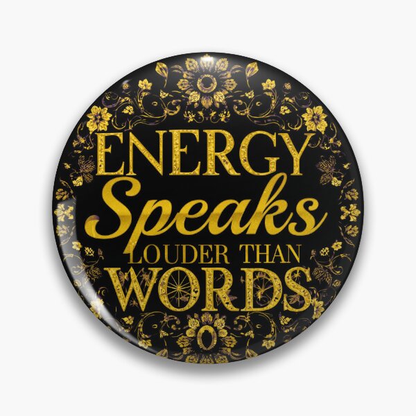 Item preview, Energy Speaks Louder Liquid Gold designed and sold by TrinovaCreates.