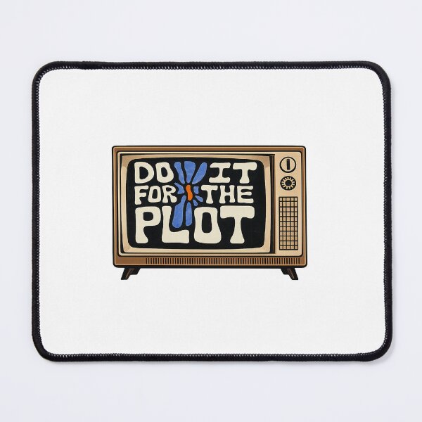 Item preview, "Do It For The Plot" Vintage TV designed and sold by bellstateofmind.