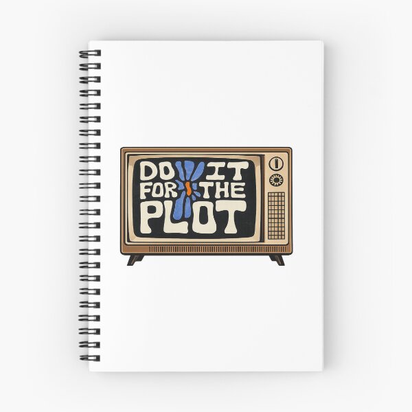Item preview, "Do It For The Plot" Vintage TV designed and sold by bellstateofmind.