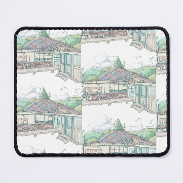 Item preview, Whimsical Colored Pencil Cottage Sketch designed and sold by KaleChub.