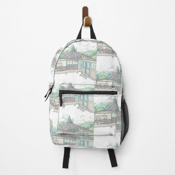Item preview, Whimsical Colored Pencil Cottage Sketch designed and sold by KaleChub.