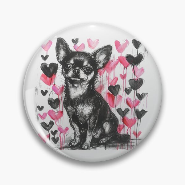 Artikelvorschau, Bunter Chihuahua voller Liebe entworfen und verkauft von Dianag76.