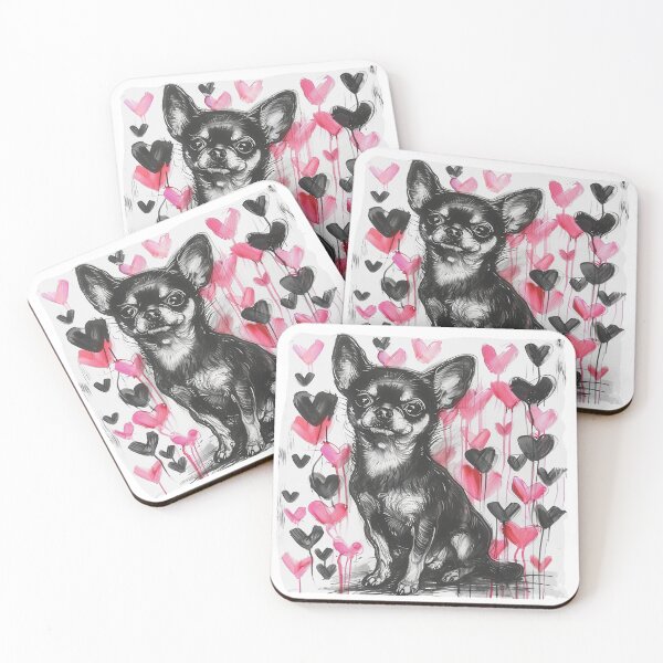 Item preview, Colorful Chihuahua full of love designed and sold by Dianag76.