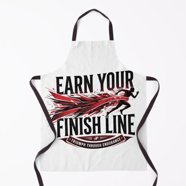Item preview, Earn Your Finish Line Running Design designed and sold by RunningWhiskers.