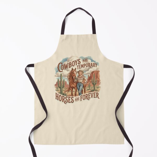 Item preview, Cowboys are Temporary. Horses are Forever designed and sold by Vintage Sass Society.