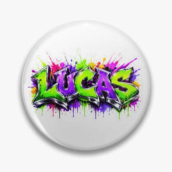 Item preview, Lucas – 3D Graffiti Name designed and sold by AlexLineArt.