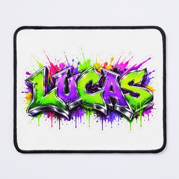 Item preview, Lucas – 3D Graffiti Name designed and sold by AlexLineArt.