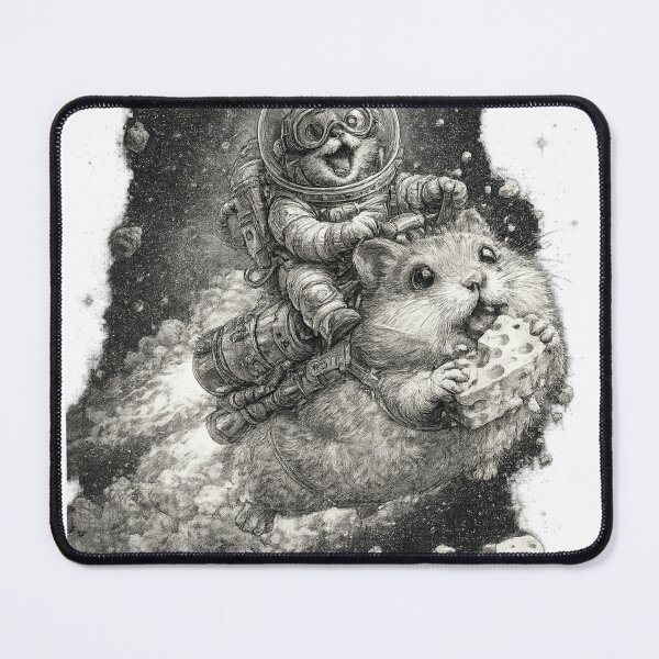 Item preview, Cat’s Cheese-Powered Space Adventure designed and sold by CMA Design Studio.