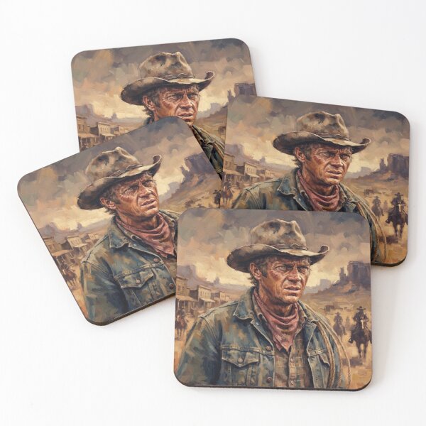 Item preview, Nevada Smith Western Revenge Fine Art Tribute  designed and sold by Art's Diner.